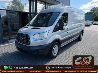 Ford Transit 330 2.0 TDCI L3H2 Ambiente achterschade l airco l cruise l camera l trekhaak l MARGE