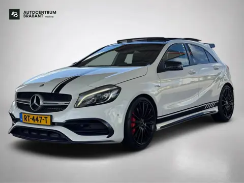 Mercedes-Benz A-klasse AMG 45 4MATIC FACE-LIFT(Perfect OnderH, Panoramadak, Carplay, StoelV, Clima, 