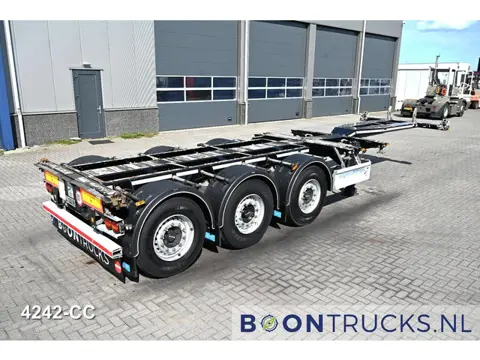 D-Tec FLEXITRAILER LS | 2x20-30-40-45ft HC * 2x LIFT AXLE * 2x EXTENDABLE * 9x AVAILABLE