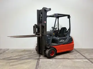 Linde E18 Triplex Sideshift Nette truck! joysticks HL1293