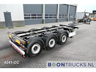 D-Tec FLEXITRAILER LS | 2x20-30-40-45ft HC * 2x LIFTAS * 2x UITSCHUIFBAAR * 9x BESCHIKBAAR