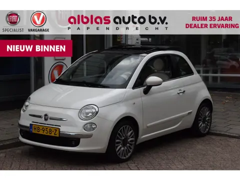 Fiat 500 0.9 TwinAir Turbo Lounge|Schuifdak|Unieke km!