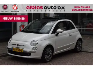 Fiat 500 0.9 TwinAir Turbo Lounge|Schuifdak|Unieke km!