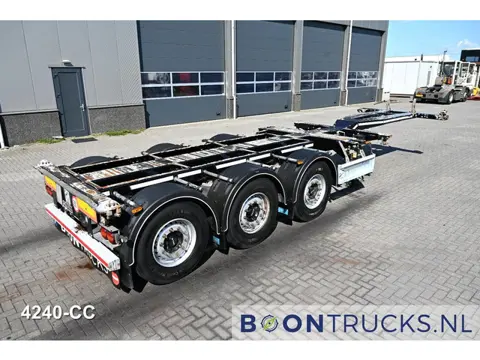 D-Tec FLEXITRAILER LS | 2x20-30-40-45ft HC * 2x LIFT AXLE * 2x EXTENDABLE * 9x AVAILABLE
