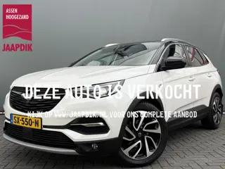 Opel Grandland X BWJ 2018 1.2 Turbo 131 PK Ultimate TREKHAAK | HALF LEDER | STOELVERW. | STUURVERW. 