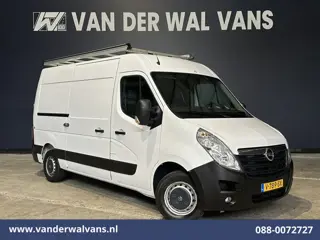 Opel Movano 2.3 CDTI 146pk L2H2 Euro6 Airco | Camera | Omvormer | Imperiaal | Navigatie 2500kg Trekh