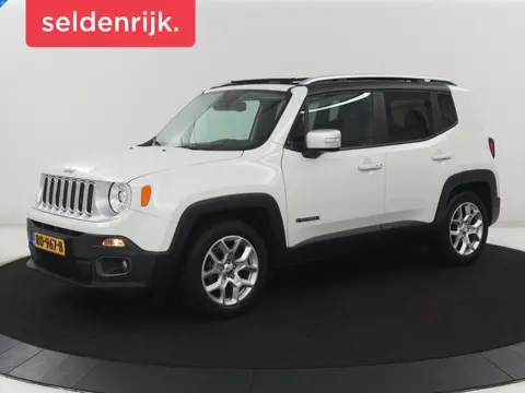 Jeep Renegade 1.4 MultiAir Limited | Panoramadak | Leder | Cruise control | Trekhaak | Dodehoek dete