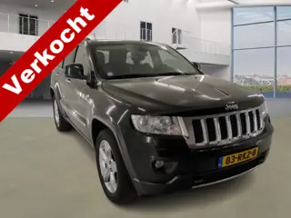 Jeep Grand Cherokee 3.6 Overland, UNIEK, leer, pano, NL- auto, dealer onderhouden