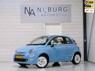 Fiat 500 C 0.9 TwinAir Turbo Spiaggina 58 "Origineel NL!" Apple-Carplay Parkeersensoren Navigatie Cr