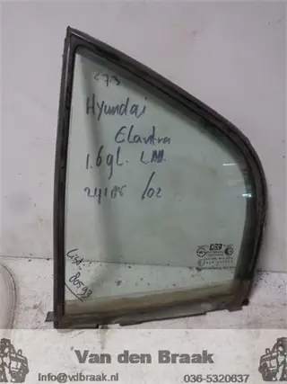 Hyundai Elantra Sedan 2000-2003 Driehoeksraam links achter