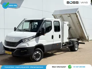 Iveco Daily 35C16 3.0 Dubbele Cabine Kipper Dubbellucht 3,5t Trekhaak 6 Stoelen Airco Cruise Control
