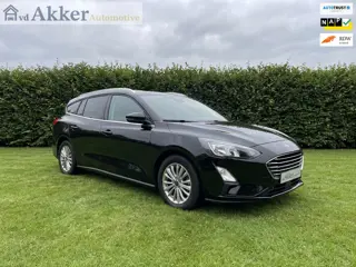 Ford Focus Wagon 1.0 EcoBoost Titanium X Business I 1ste I Dealer ond I Cruise adap I Trekhaak I Cam