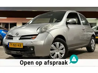 Nissan Micra 1.2 Visia|NAP|APK01-27|Scherpeprijs|Airco|Elekramen|