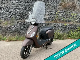SYM Fiddle 3 EURO3 MAT BROWN LED DAGRIJ BETAAL met in3