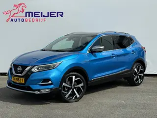 Nissan Qashqai 1.2 Tekna + Panoramadak | Leer | Clima | Navigatie | Cruise | Keyless | Camera | Stoe