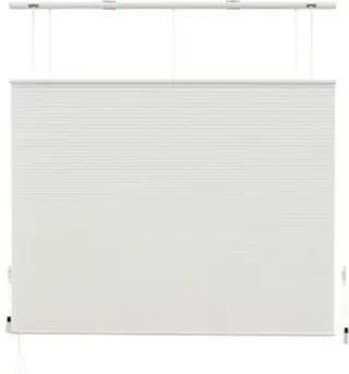 Exclusive - Plissegordijn - Dubbel - Uni Wit