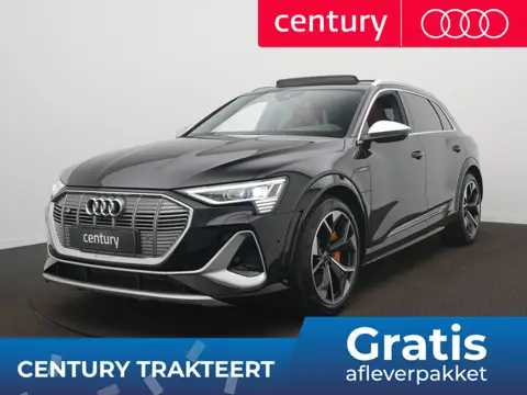 Audi e-tron S quattro 95 kWh 503PK | Panodak | RS-Stoelen | Rood-Leder | B&O