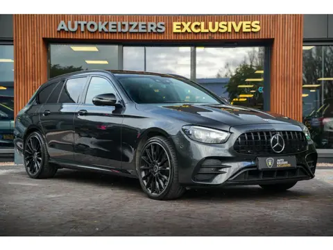 Mercedes-Benz E-klasse 300 de Panodak Burmester 360 Camera HUD Trekhaak Keyless