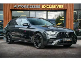 Mercedes-Benz E-klasse 300 de Panodak Burmester 360 Camera HUD Trekhaak Keyless