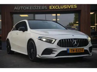 Mercedes-Benz A-klasse 200 Launch Edition Premium Plus AMG panoramadak AMBIENT Apple Carplay Brake a