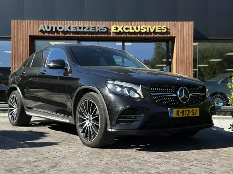 Mercedes-Benz GLC-klasse Coupé 250 4MATIC Premium Plus AMG Schuifdak Burmester 360Cam Stoelverw.
