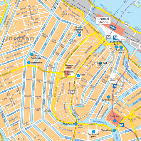 Woonboot in centrum Amsterdam: 525,00 per week.