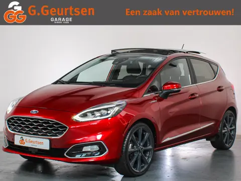 Ford Fiesta 1.0 EcoBoost Vignale Panoramadak, B&O, ACC, Camera, Stoelverwarming, Volleder, Volle uit