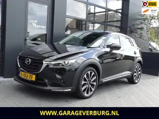 Mazda CX-3 2.0 SkyActiv-G 120 GT-M (Navi,Camera,Cruise,PDC,Trekhaak,1/2 Leer,HUD,Stoelverwarming)