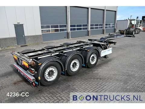 D-Tec FLEXITRAILER LS | 2x20-30-40-45ft HC * 2x LIFTAS * 2x UITSCHUIFBAAR * APK 08-2027