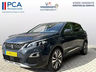 Peugeot 3008 130 Pk Benzine Zeer Luxe * Navigatie * Zwart Lederen Interieur met Elektrisch verst. st