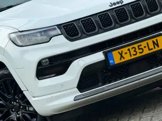 Jeep Compass 4xe 240 Plug-in Hybrid Electric S - Bright White - Leder/Carplay/Adeptive/19''