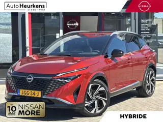 Nissan Qashqai e-Power 190 Tekna Plus | AUTOMAAT | TWO-TONE | PANORAMADAK | STOELVERWARMING | LEDER 