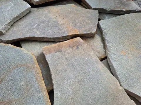 Brasil Green flagstone / breuksteen