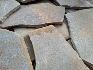 Brasil Green flagstone / breuksteen