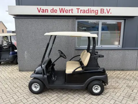 Golfcar CLUBCAR PRECEDENT 2 zitter Golfkar Golfcart 2006 Met Lader zwart