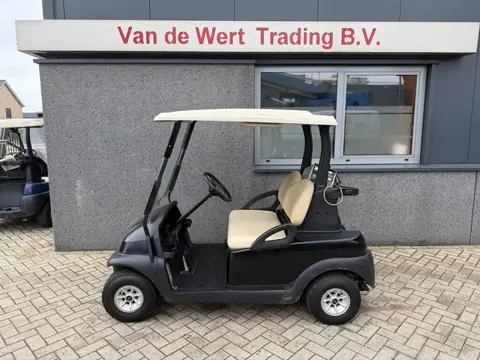 Golfcar CLUBCAR PRECEDENT 2 zitter Golfkar Golfcart 2004 Met Lader zwart