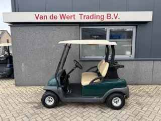 Golfcar CLUBCAR PRECEDENT 2 zitter Golfkar Golfcart 2004 Met Lader groen