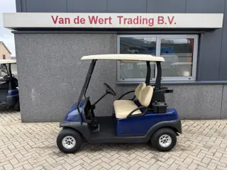 Golfcar CLUBCAR PRECEDENT 2 zitter Golfkar Golfcart 2007 Met Lader blauw