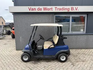 Golfcar CLUBCAR PRECEDENT 2 zitter Golfkar Golfcart 2004 Met Lader blauw