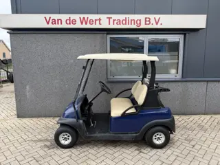 Golfcar CLUBCAR PRECEDENT 2 zitter Golfkar Golfcart 2004 Met Lader blauw