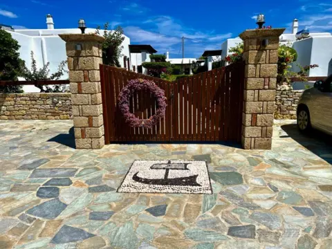 Griekse flagstones Karystos Green