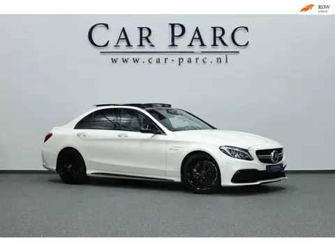 Mercedes-Benz C-klasse AMG 63 LED/SFEER/PANO/LEDER+S.VERWARMING+MEMORY/19" LMV/CAM/ACC/ECC/12 MDN GA