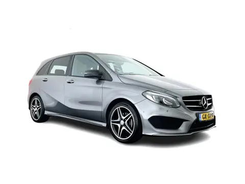 Mercedes-Benz B-Klasse 180 AMG Night pakket Ambition Aut. *LEATHER-MICROFIBRE | CARBON-INLAY | FULL-