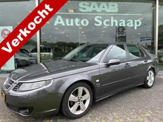 Saab 9-5 2.0t Griffin Sedan Automaat | Rijklaar incl garantie | Hirsch 210 pk Sportstoelen Trekhaak 