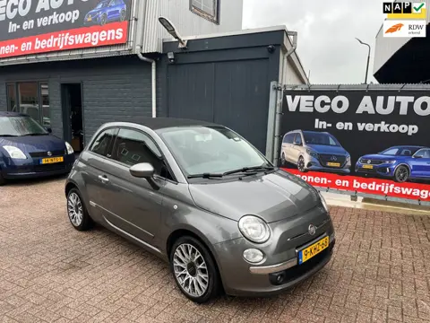Fiat 500 C 0.9 TwinAir Lounge Nette NL auto met nap Airco dealer onderhouden