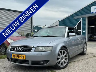 Audi A4 Cabriolet 3.0 V6 Quattro Pro Line Aut5 | ECC | LMV | Half leer | APK 15-08-2025