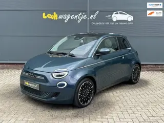 Fiat 500 e La Prima 42 kWh *leder *camera *stoelverw. *17"