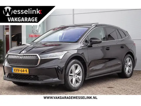 Skoda Enyaq iV 80 - SOH 92% | Ad. Cruise | Leer | HUD | Schuif-/kanteldak