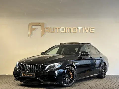 Mercedes-Benz C-klasse AMG 63 S Premium Pano|Ceramic|Kuipstoelen|Memory