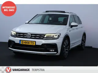 Volkswagen Tiguan 1.5 TSI ACT R-Line/ Elek. Trekhaak/ Panorama-Dak/ 20'' LMV/ LED koplampen/ Zwarte-